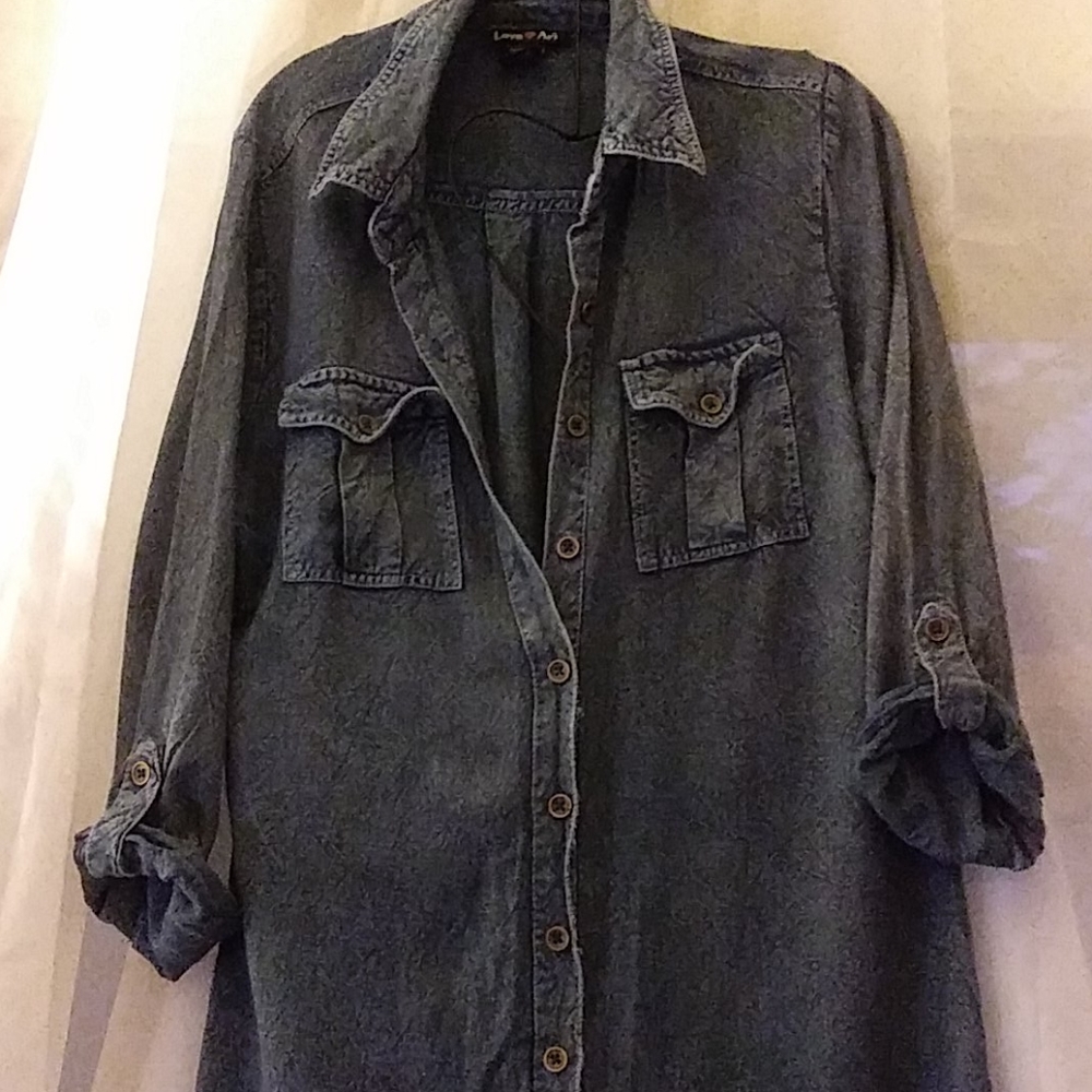 Love Art Jean Dress